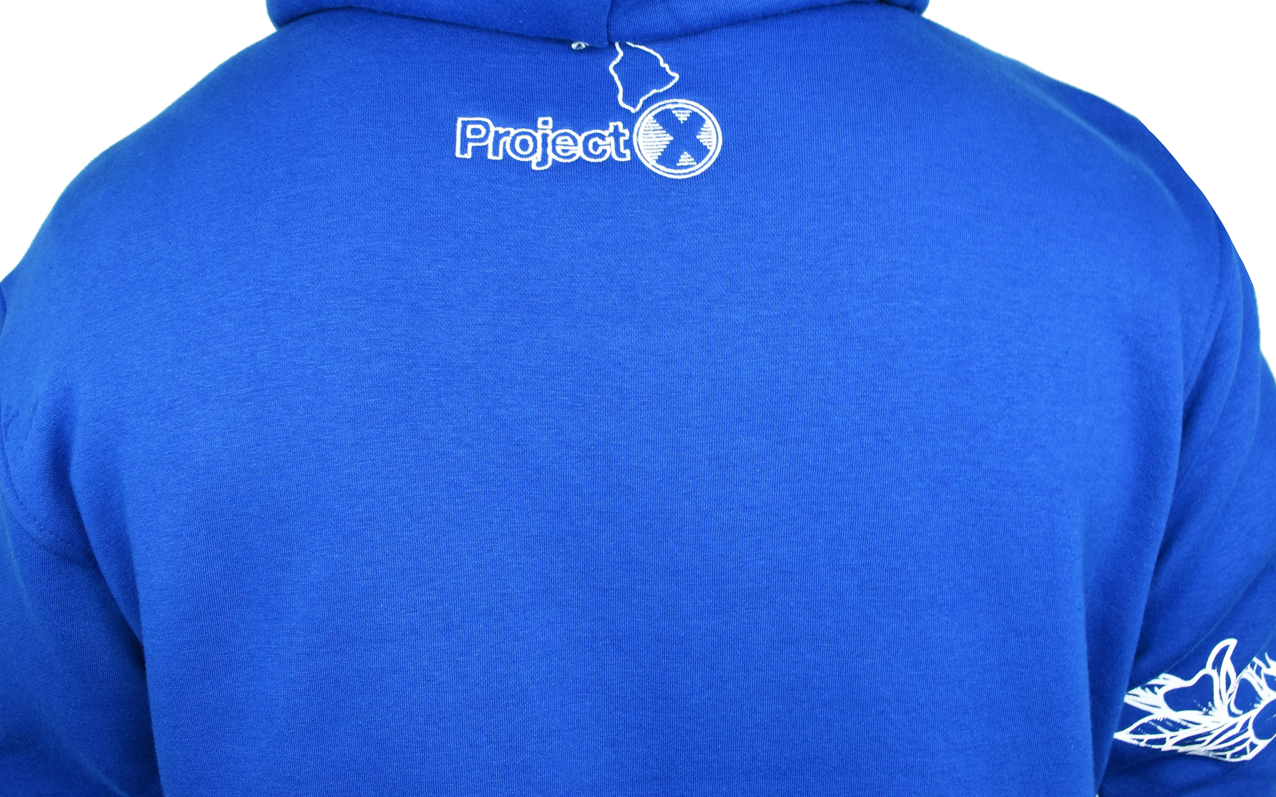 'Aloha Blue' Embroidered Hoodie - Image 4