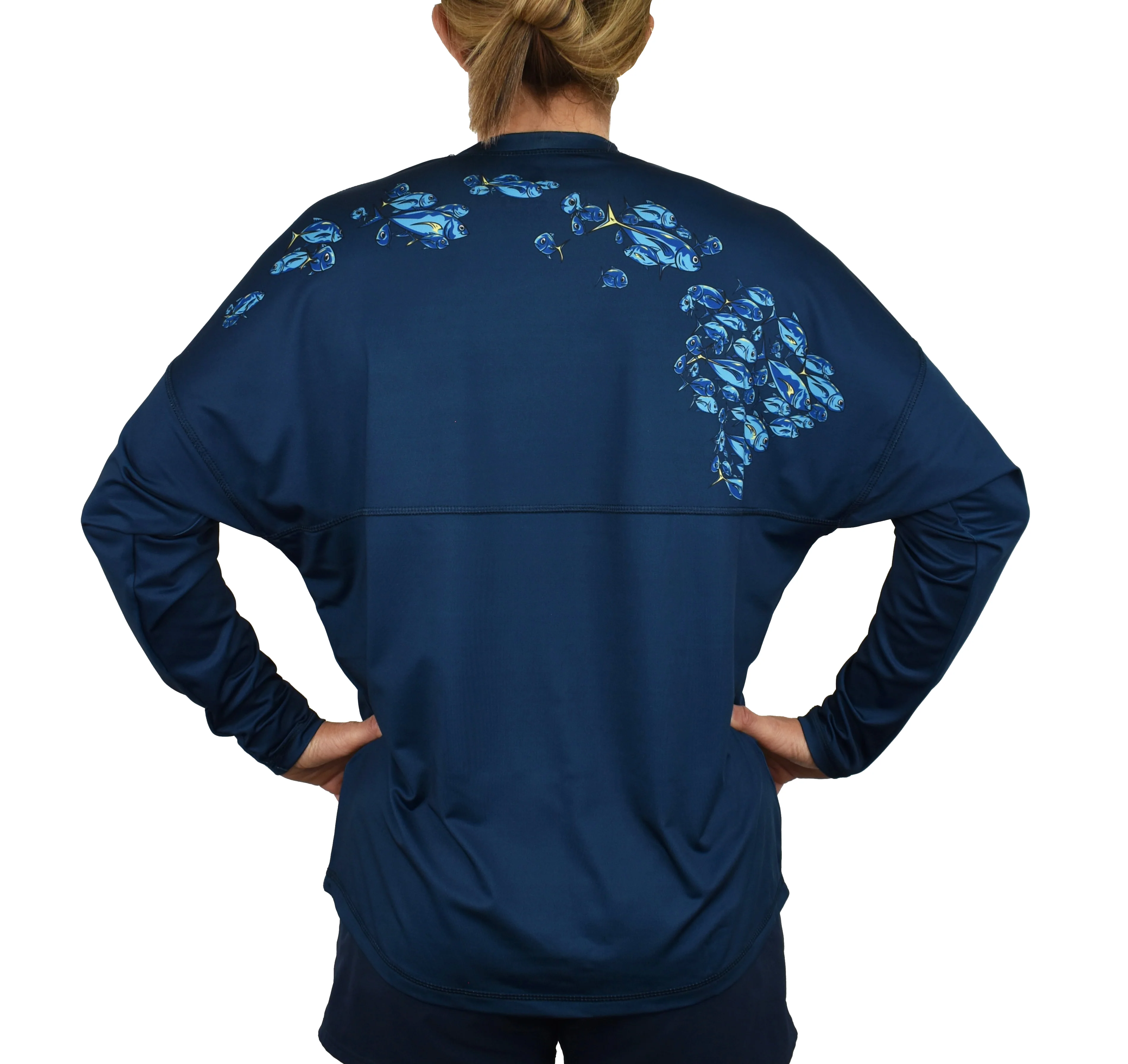 'HI Fish' Water Jersey/Rash Guard - Image 4