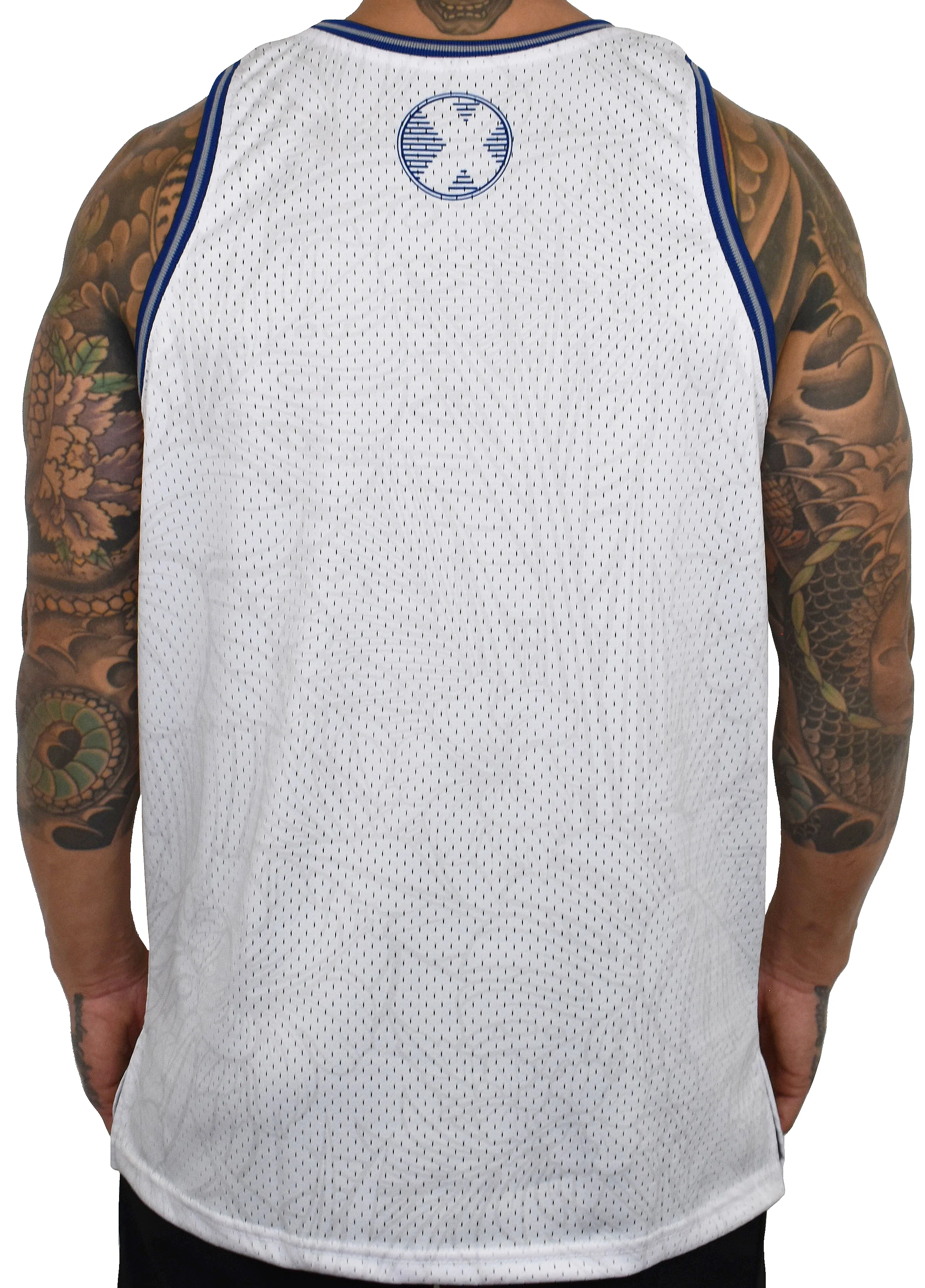Men's 'Floral LA' Jersey - White - FINAL SALE - Image 3
