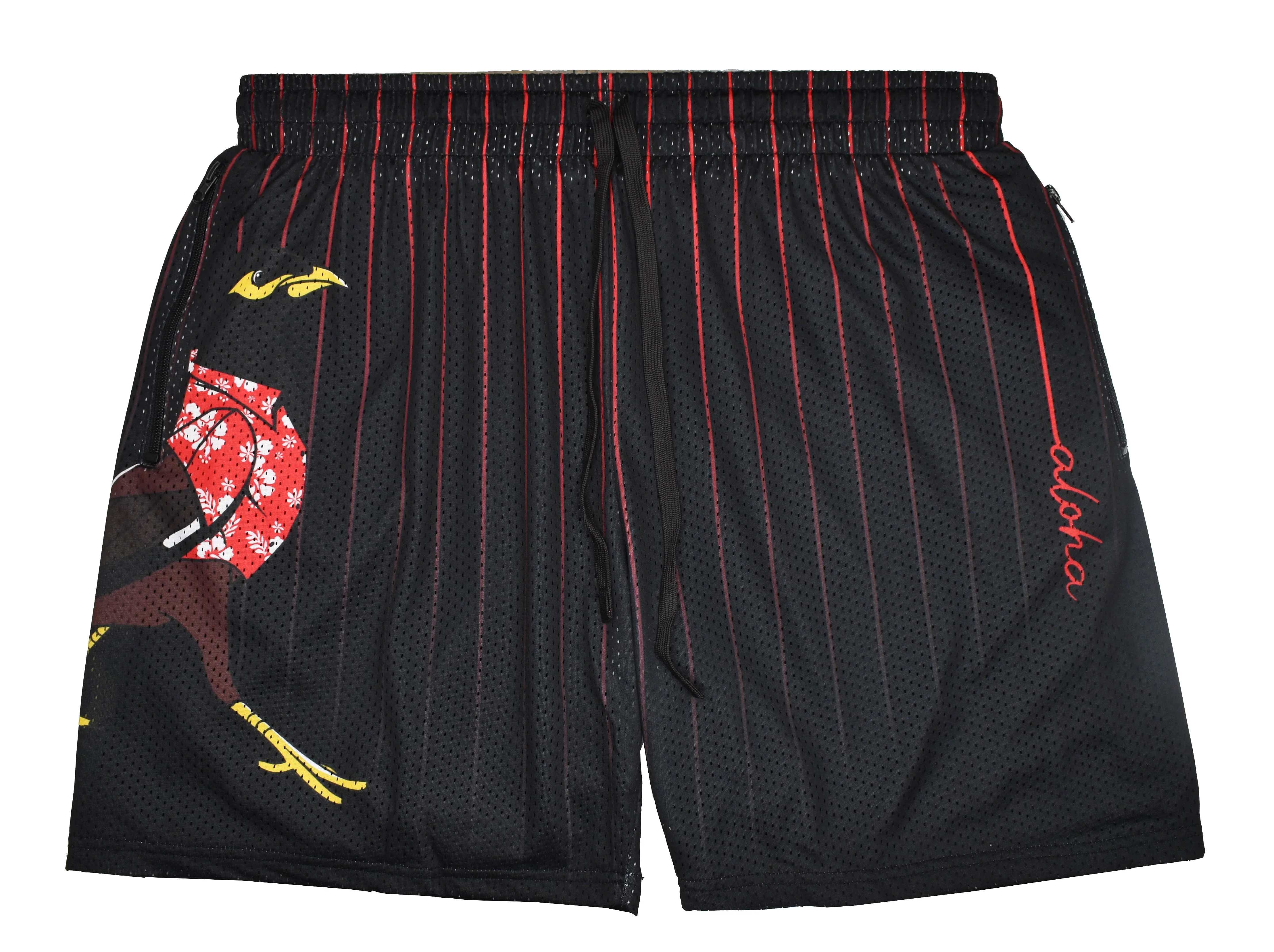 Men's 'Aloha Friday Myna' GYM Shorts - Image 6