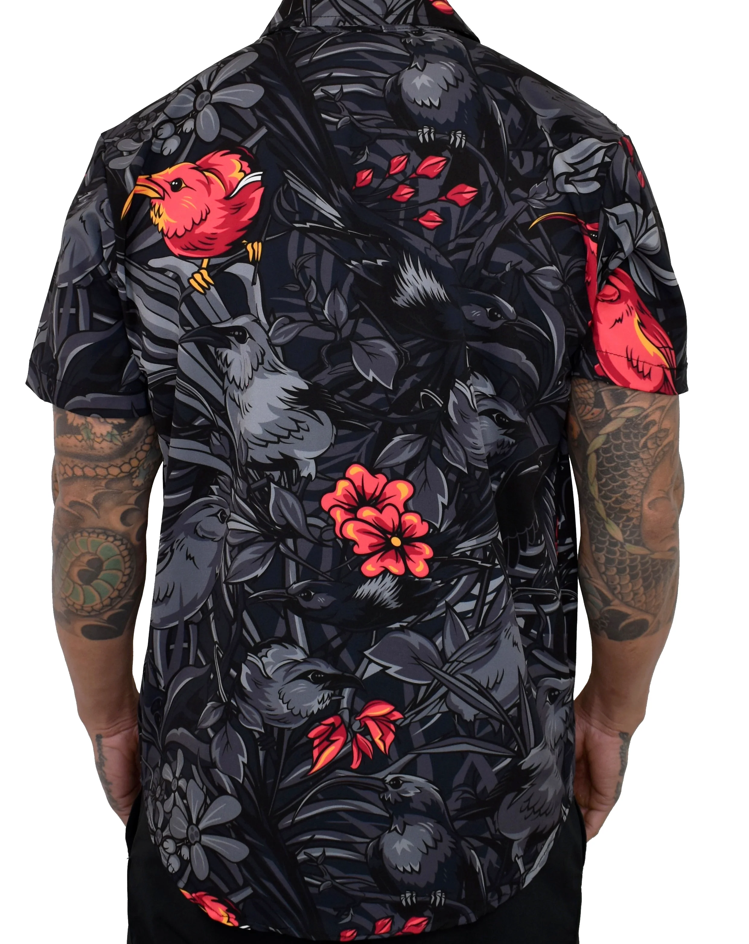 'Birds of Paradise' ULTRA Aloha (Hawaiian) Shirt - Image 3