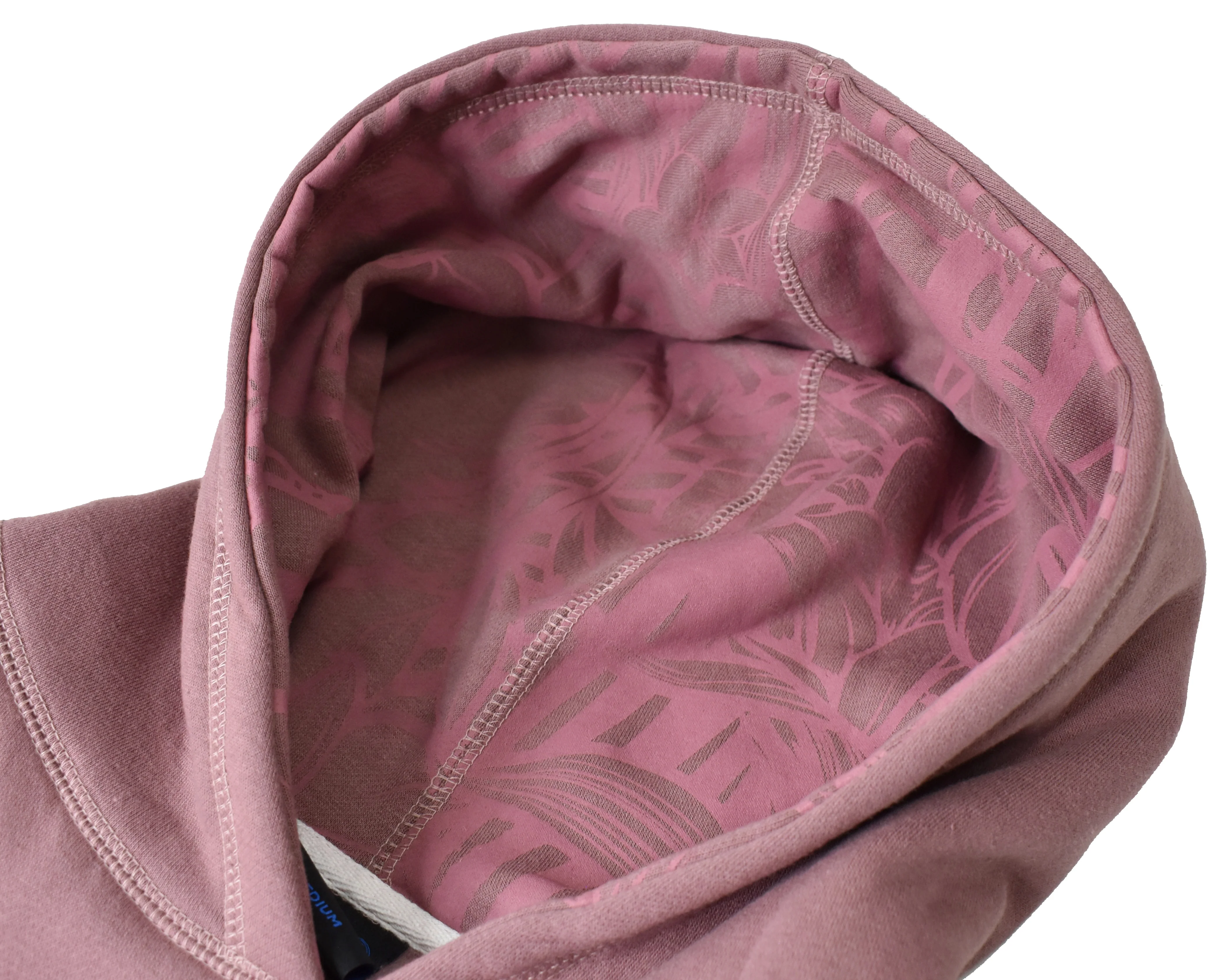 'Ohana Over Everything' Embroidered Hoodie - Dusty Mauve - Image 4