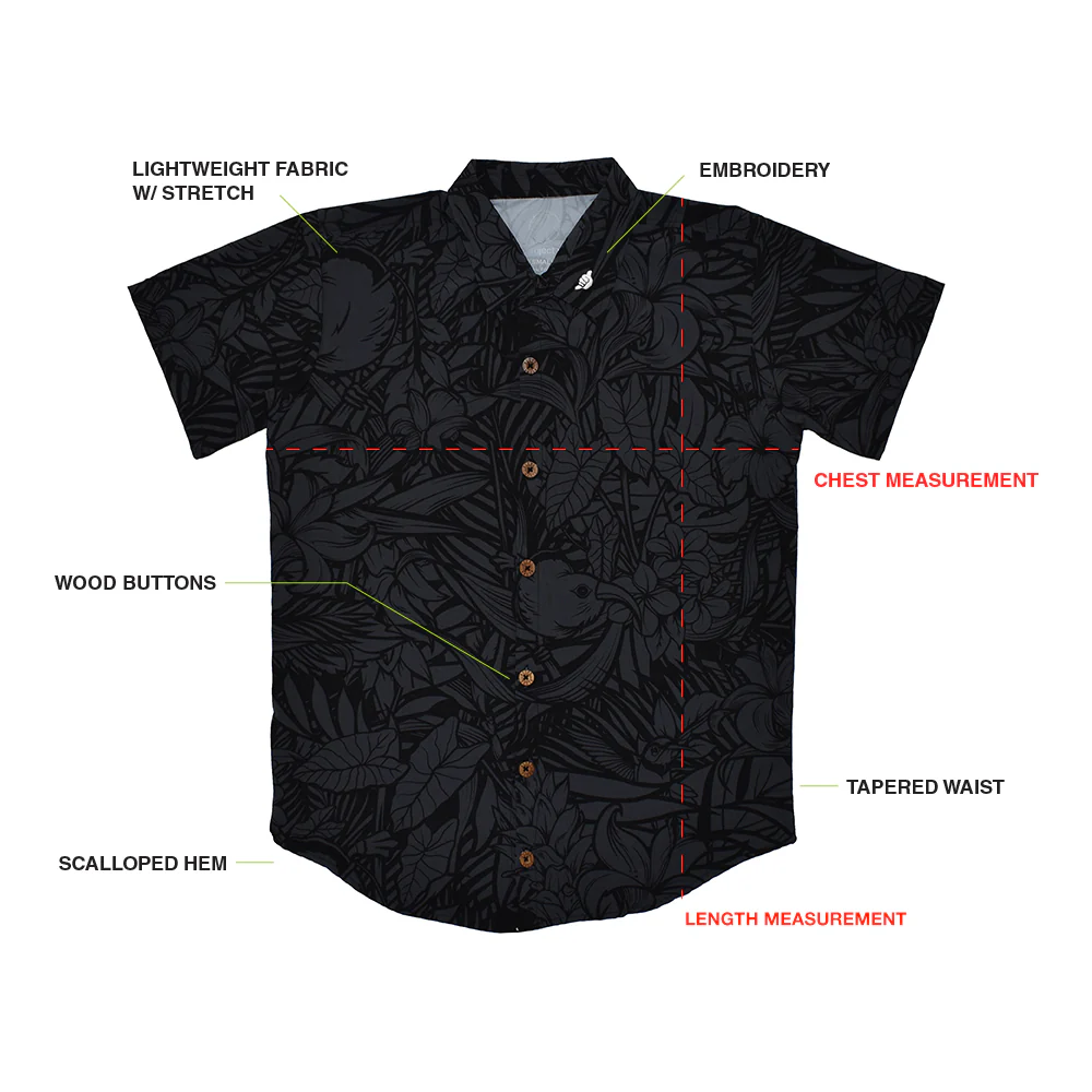 'Teal-biscus' ULTRA Aloha (Hawaiian) Shirt - Image 4